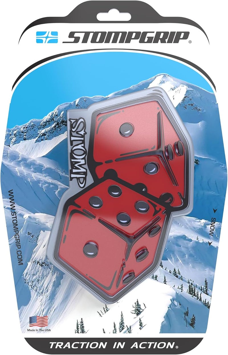 Stompgrip Premium Snowboard Stomp Pad | Dice | Vice Collection | 3D Decal - Image 4